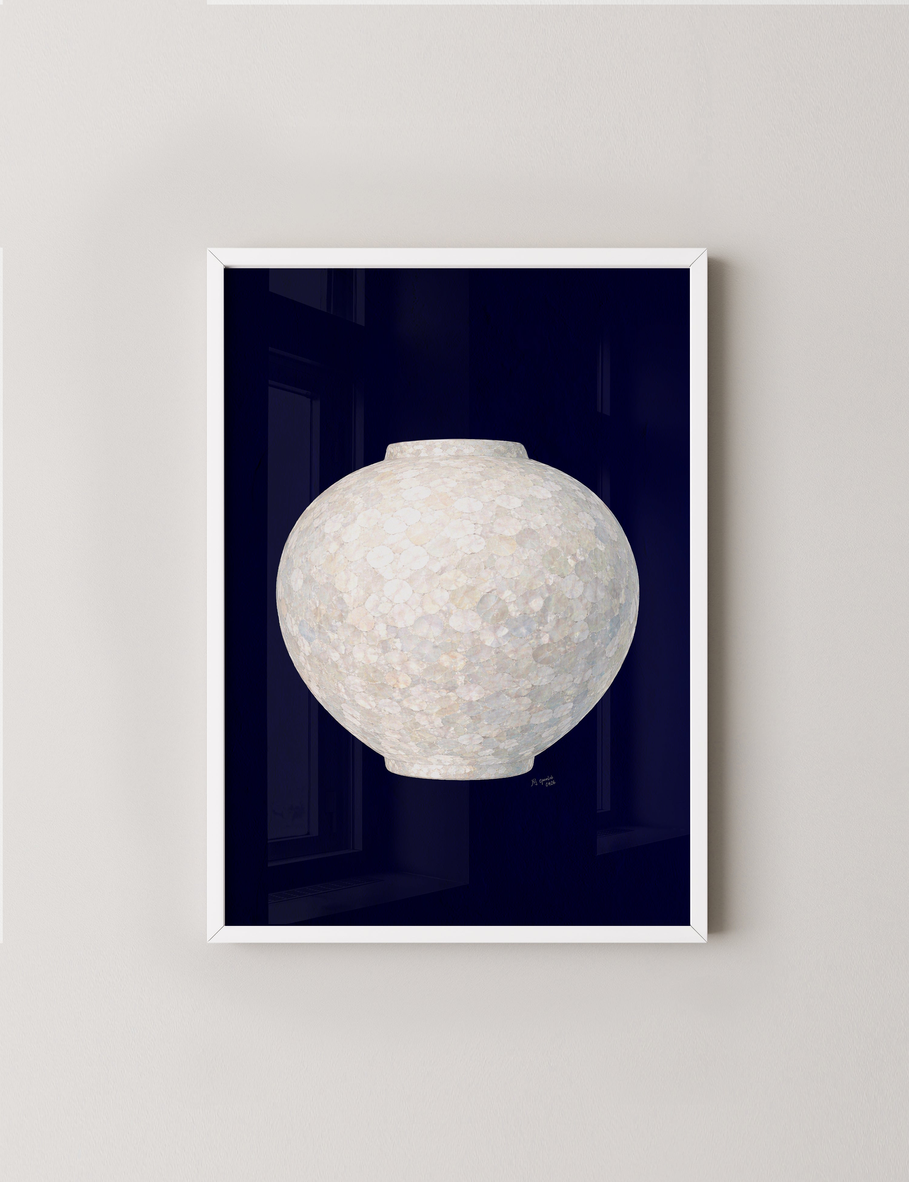 White Moon Jar in Deep Blue-thumbmail-11