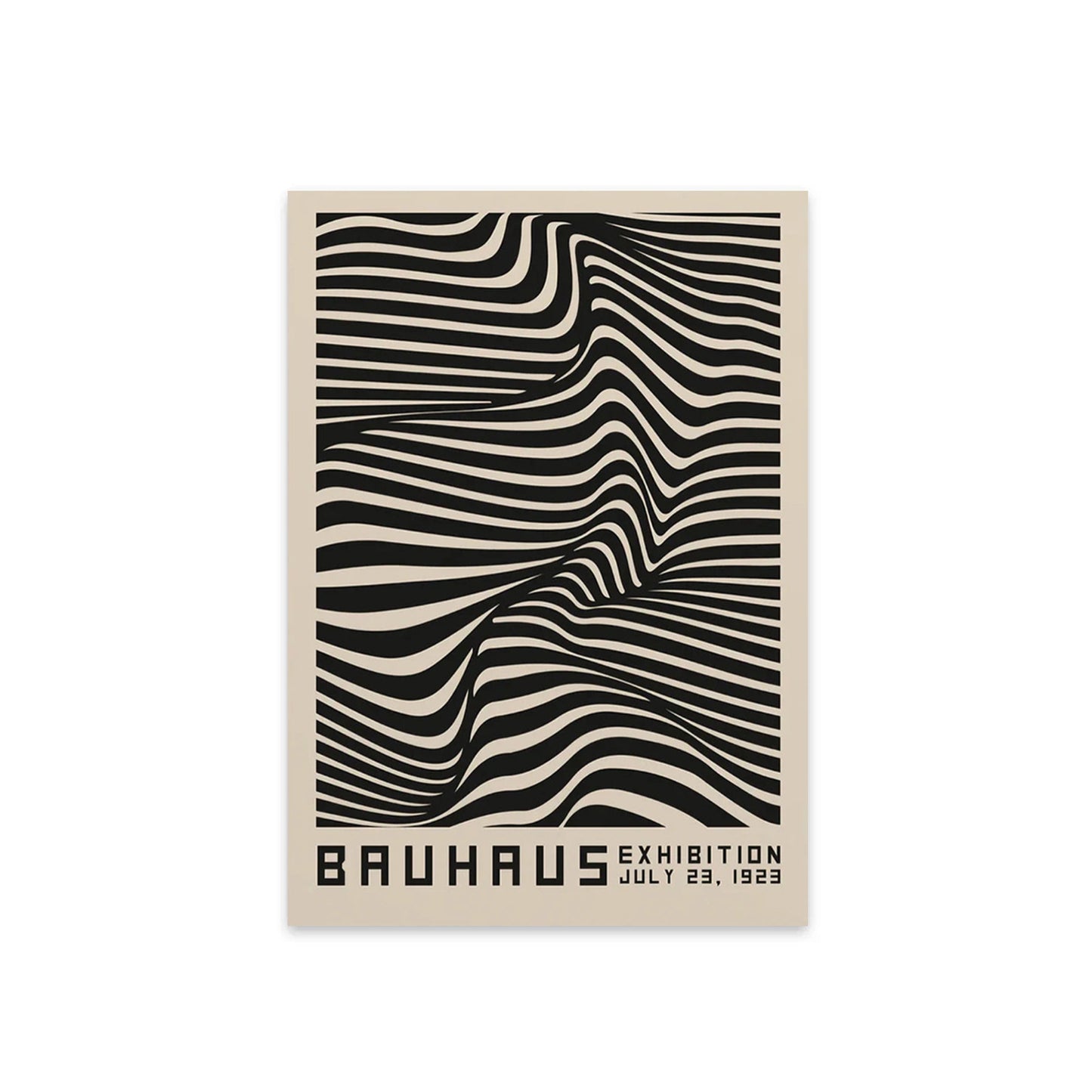Bauhaus Black Wave Exhibition 1923