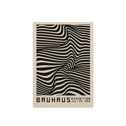 Bauhaus Black Wave Exhibition 1923