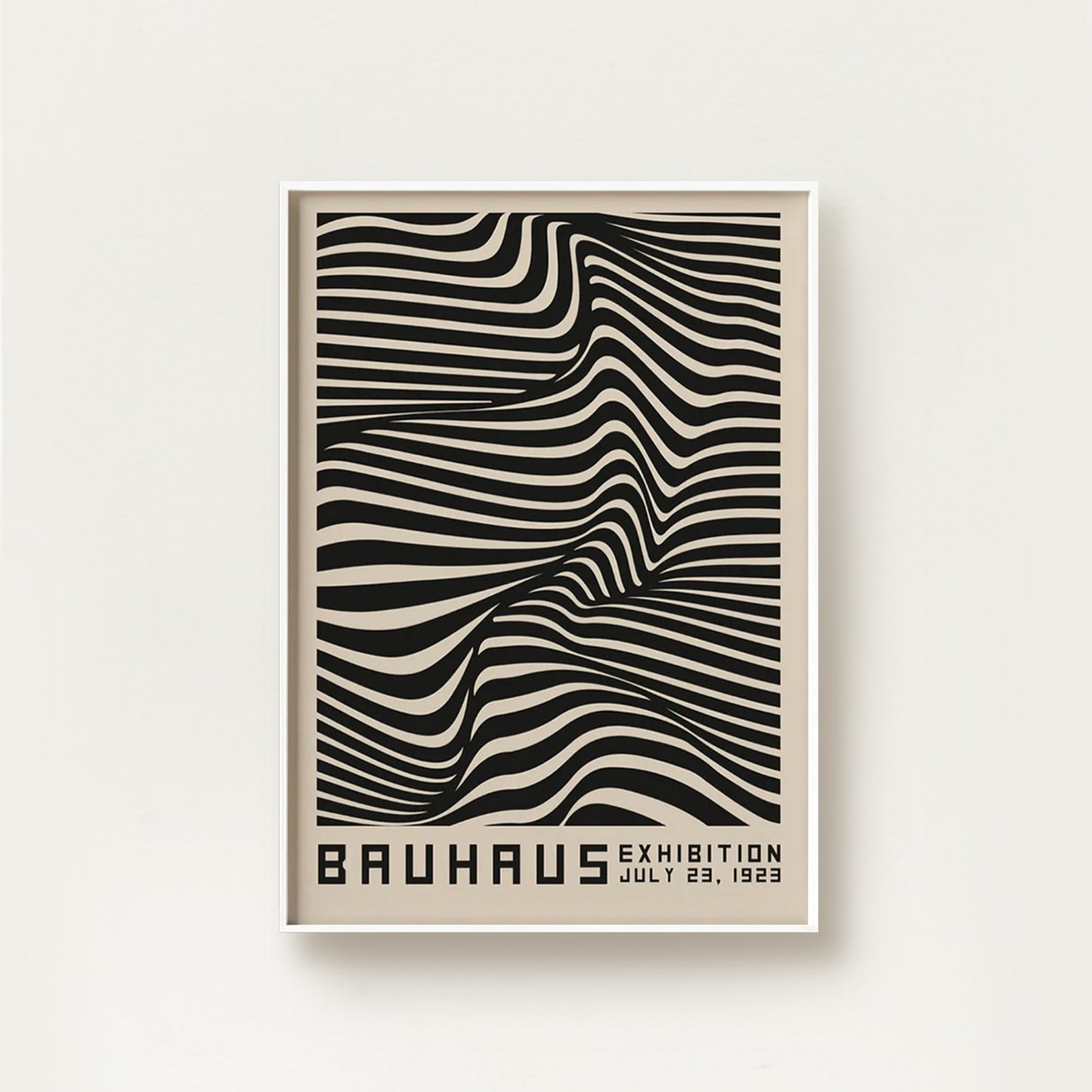 Bauhaus Black Wave Exhibition 1923