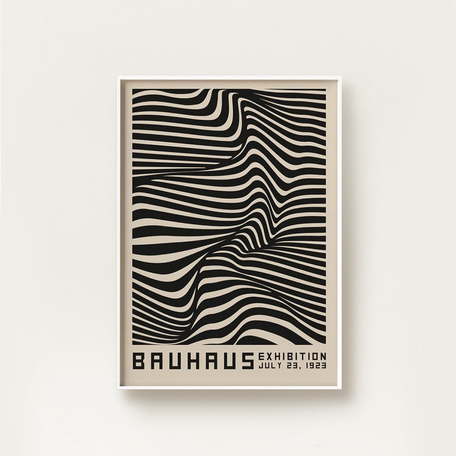 Bauhaus Black Wave Exhibition 1923