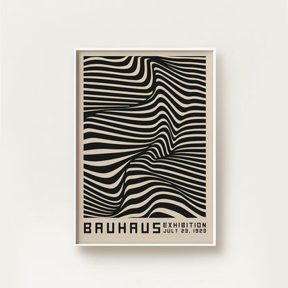 Bauhaus Black Wave Exhibition 1923
