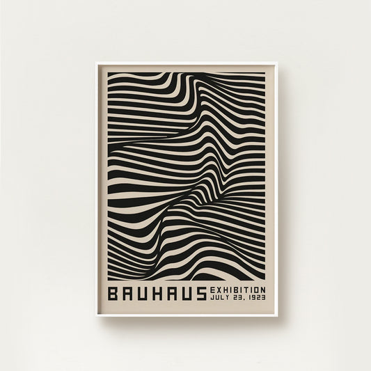 Bauhaus Black Wave Exhibition 1923