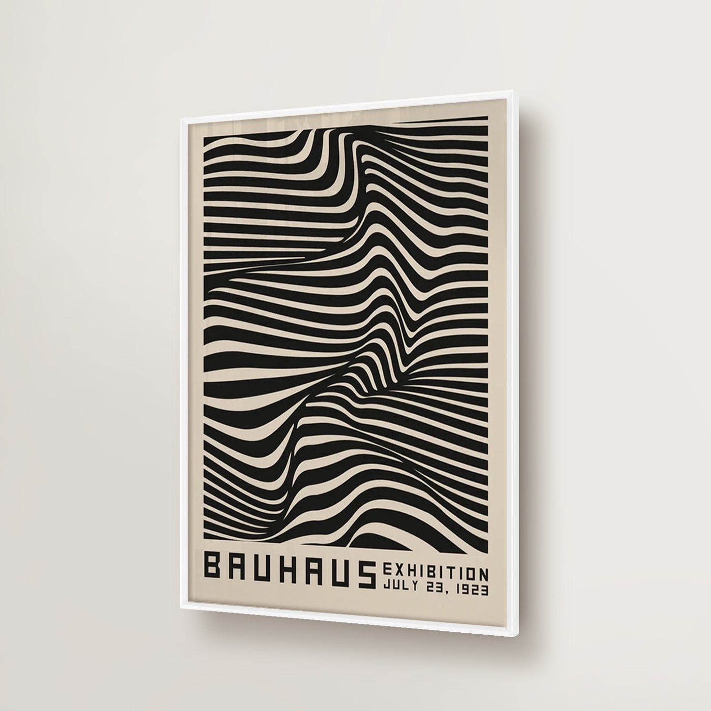 Bauhaus Black Wave Exhibition 1923