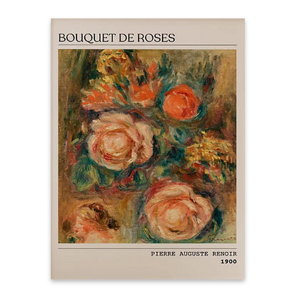 Bouquet de Roses Medieval Art