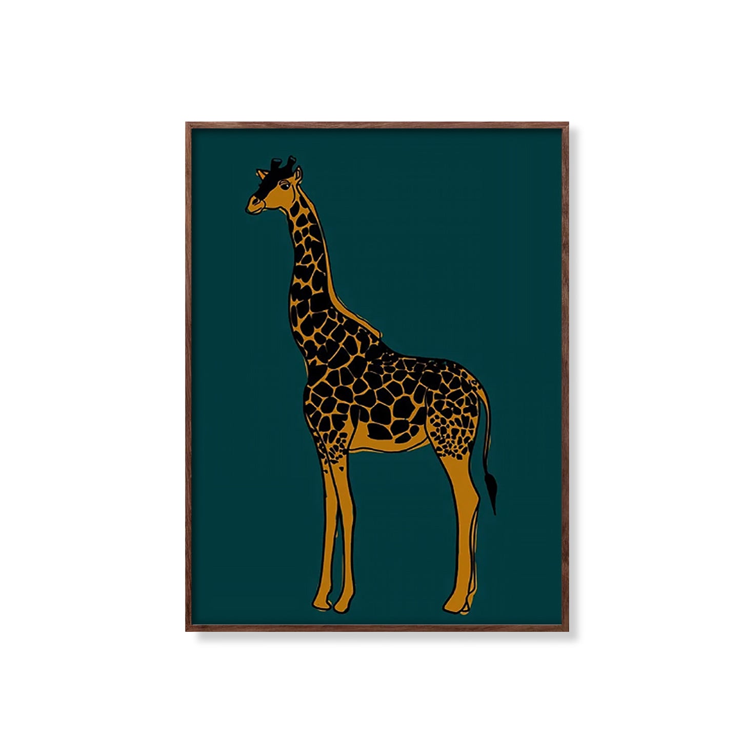 Giraffe Illustration Art