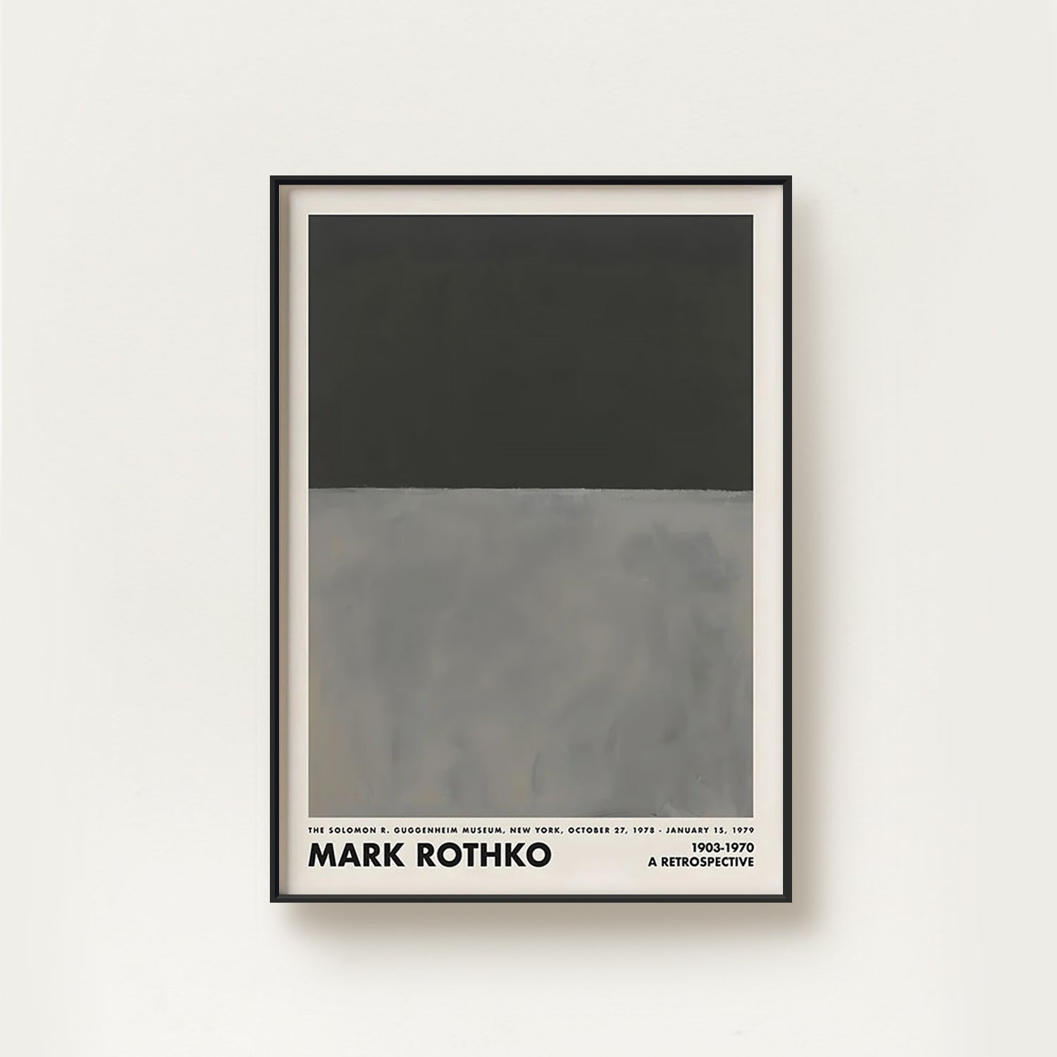 Mark Rothko – A Retrospective Grey