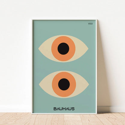 Bauhaus Two Abstract Eyes 1923