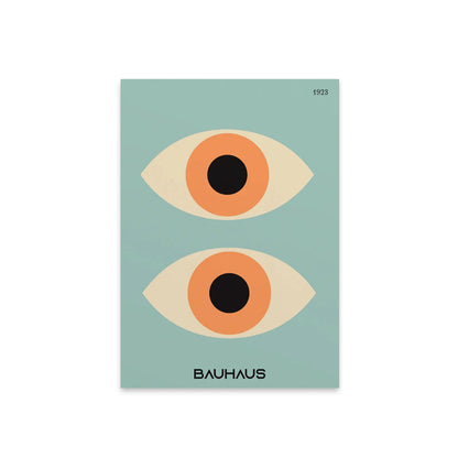 Bauhaus Two Abstract Eyes 1923