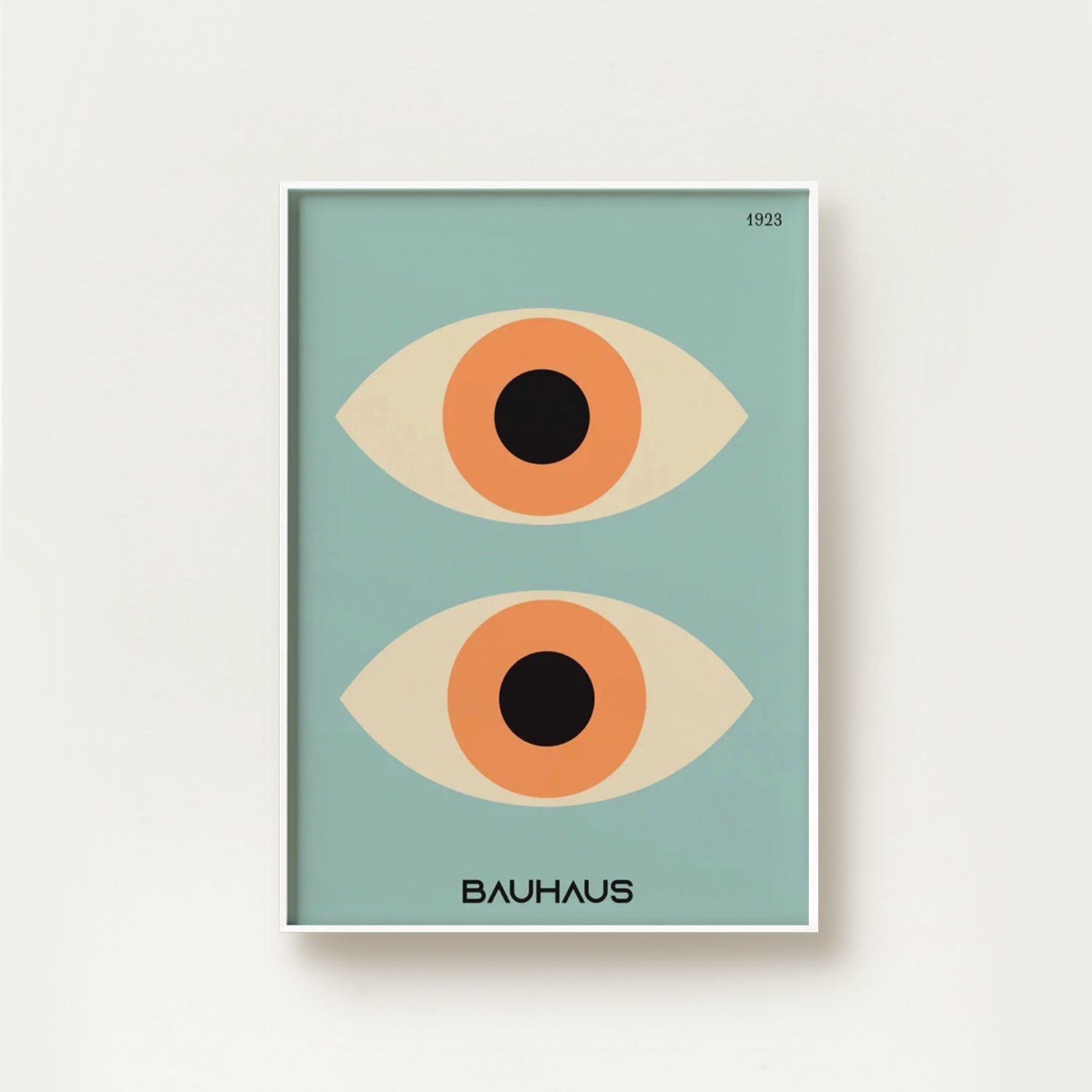 Bauhaus Two Abstract Eyes 1923