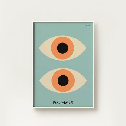 Bauhaus Two Abstract Eyes 1923